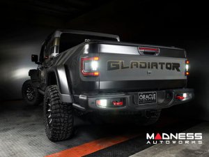 Jeep Gladiator JT Tail Lights - Flush Mount - LED - Red Lens